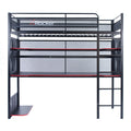 Black/Red Gaming Bunk Bed U140127