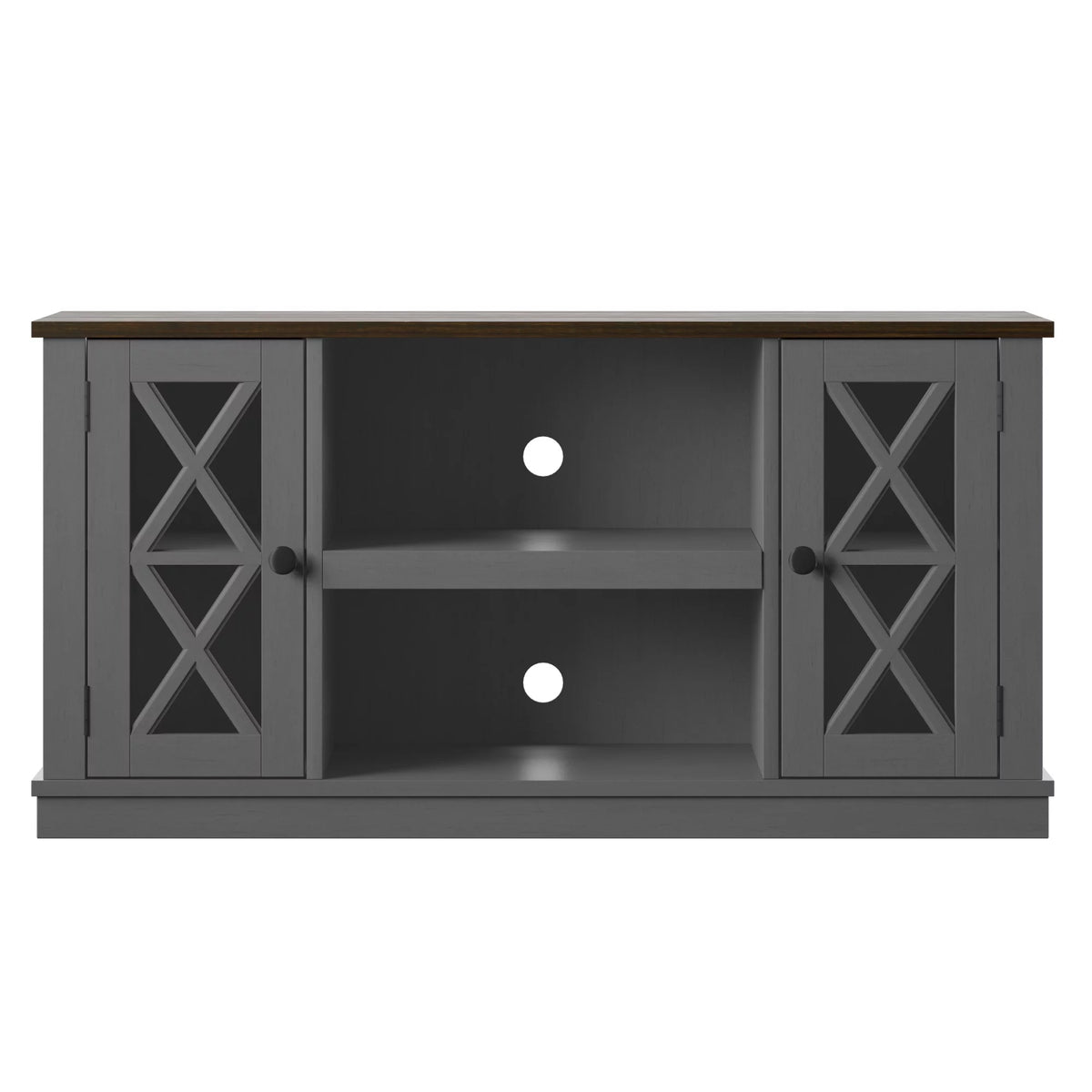 Antique Gray TV Stand V35996