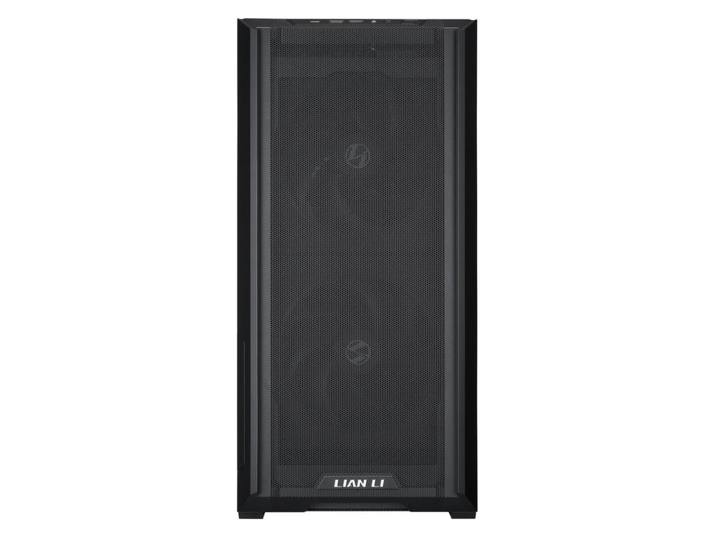 Black Steel Tempered Glass ATX Mid Tower Computer Case E743105