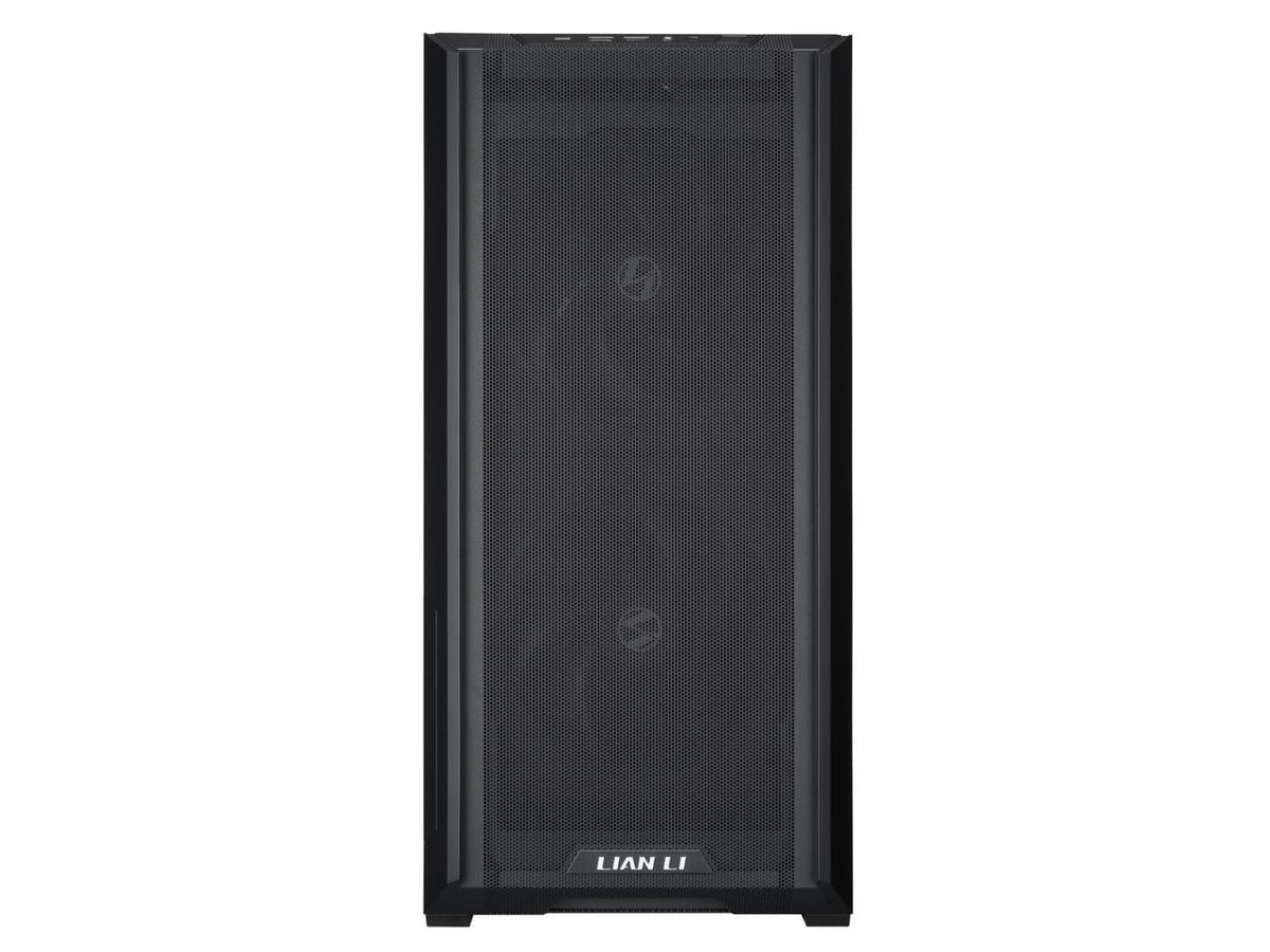 Black Steel Tempered Glass ATX Mid Tower Computer Case E743105
