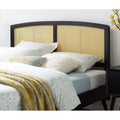 King Size Black Wooden Headboard G6930
