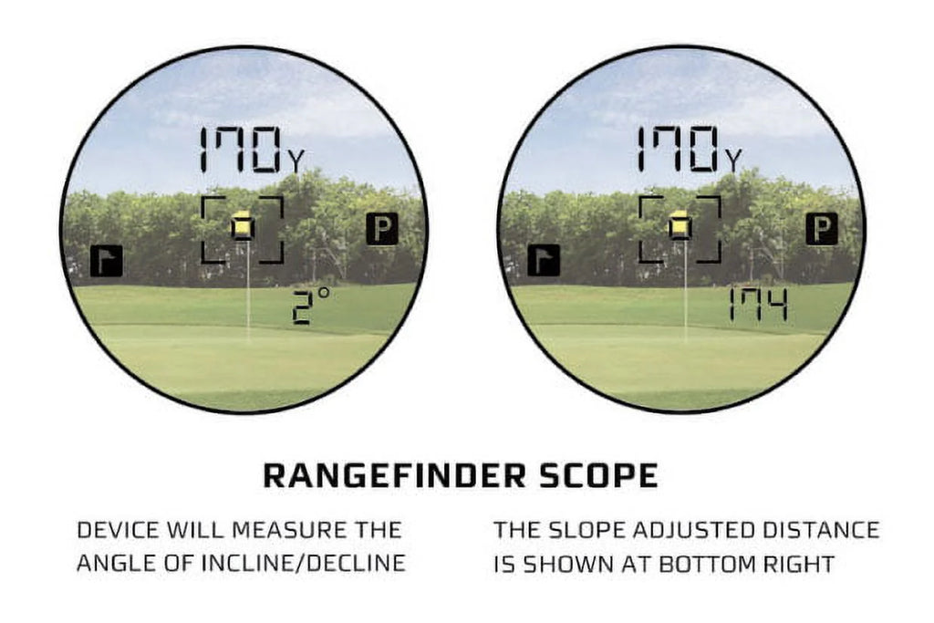 Golf Laser Rangefinder with Pulse Confirmation F8098