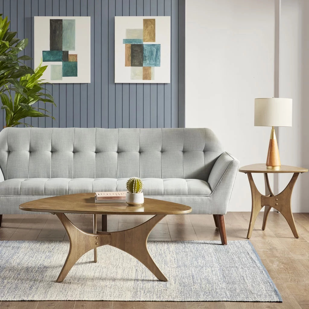 Wood Triangle Coffee Table J29996
