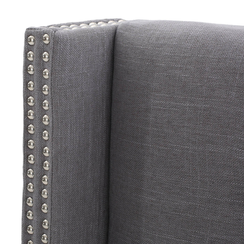 Dark Gray California King Headboard D89191