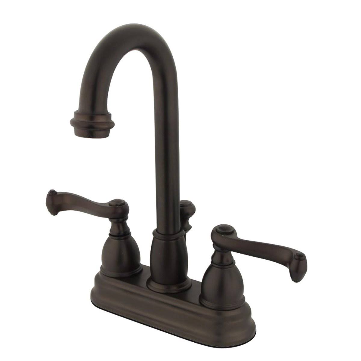Centerset Bathroom Faucet Polished Brass E305