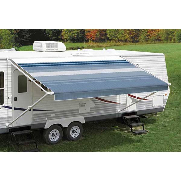 Ocean Blue Vinyl Awning Fabric R16999