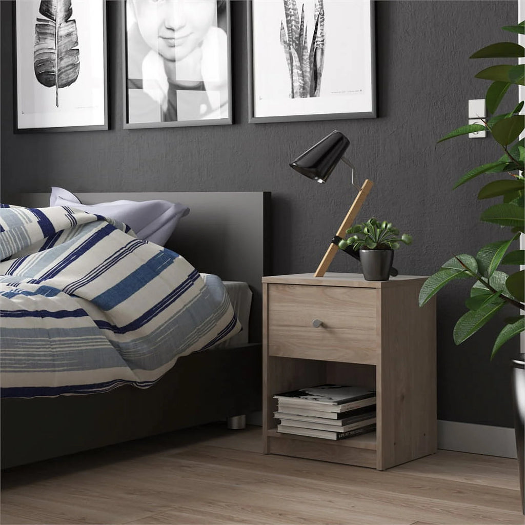 2 Piece 1 Drawer Nightstand Set G244388
