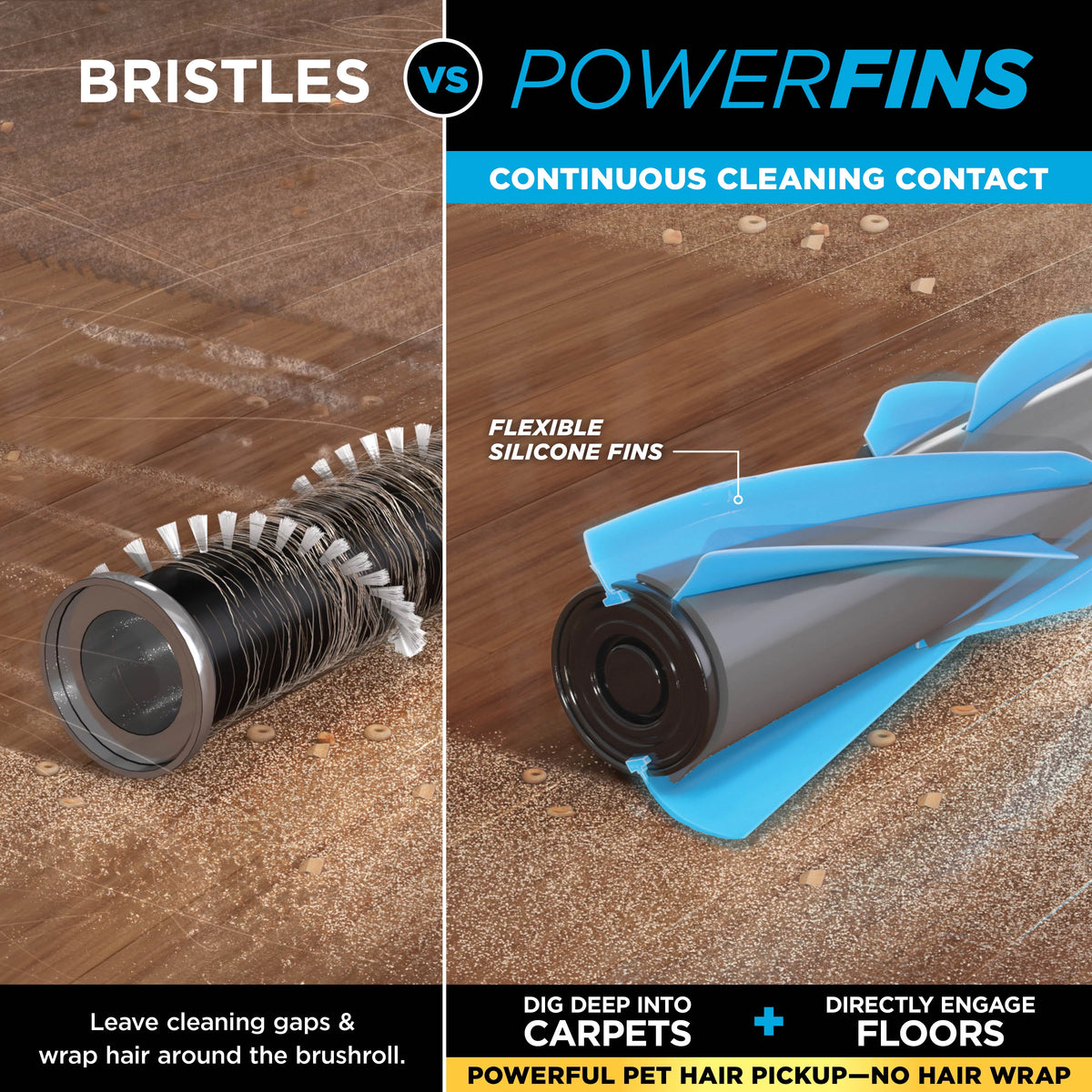 Upright Vacuum with Self-Cleaning Brushroll J427267