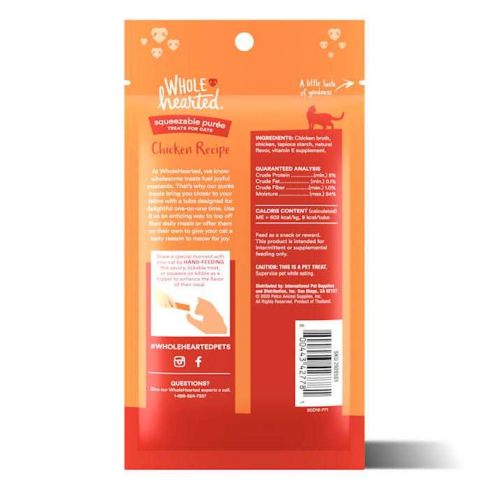 Chicken Recipe Squeezable Cat Treats Z580525