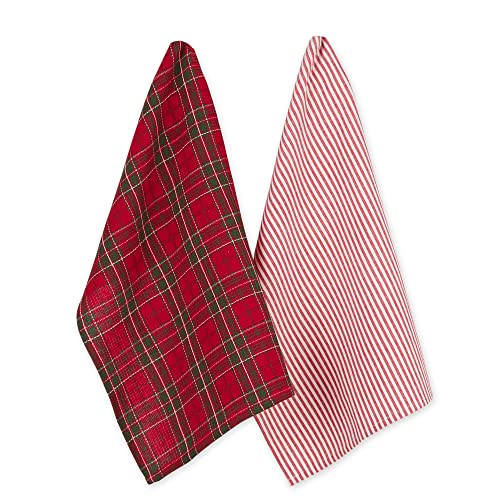 Vintage Christmas Kitchen Dish Towel Set, 18x28, 2 Piece B2908