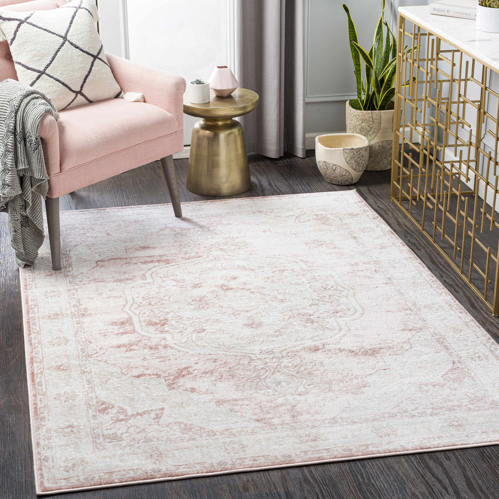 Distressed Oriental Area Rug 9'2" x 12' A87989
