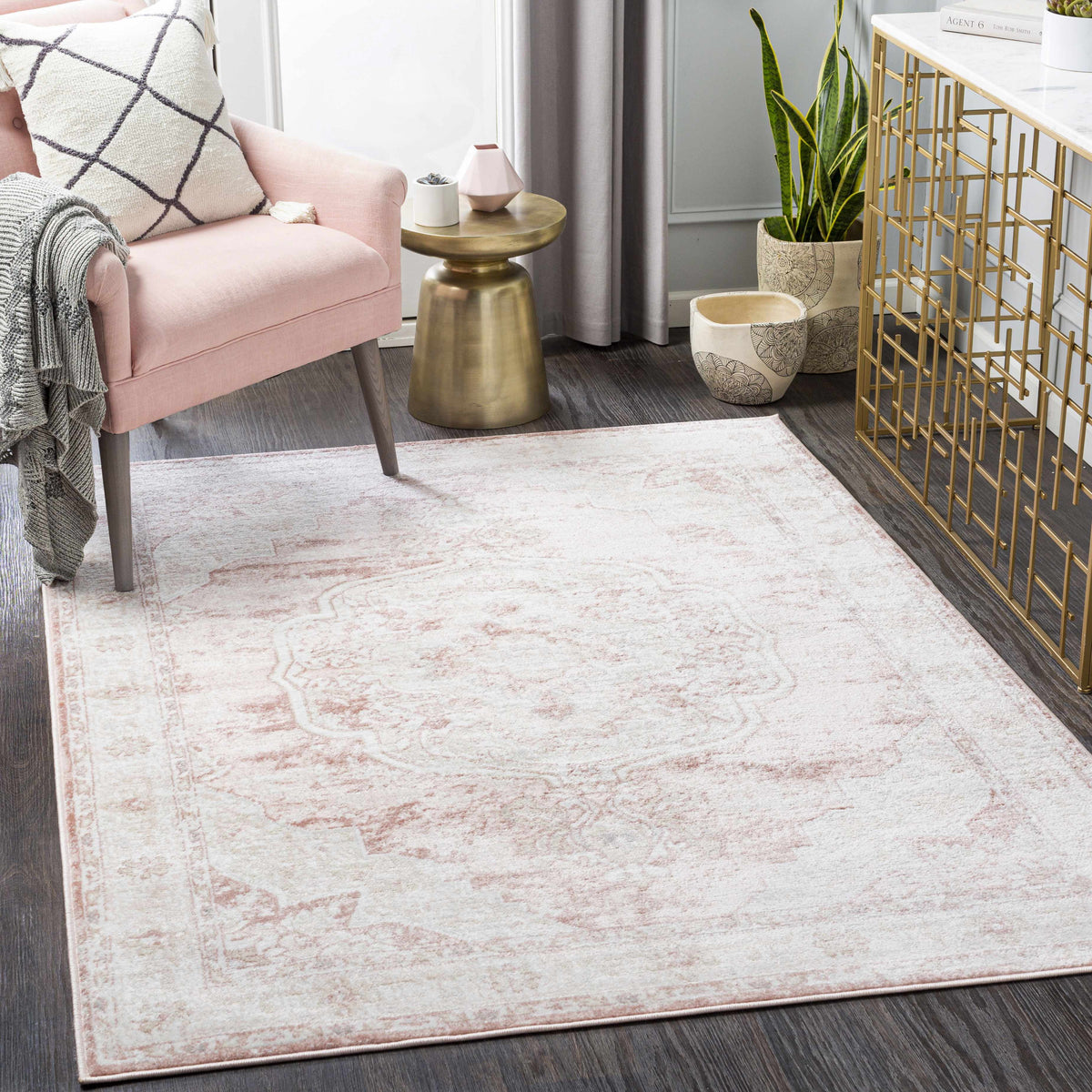 Distressed Oriental Area Rug 9'2" x 12' A87989