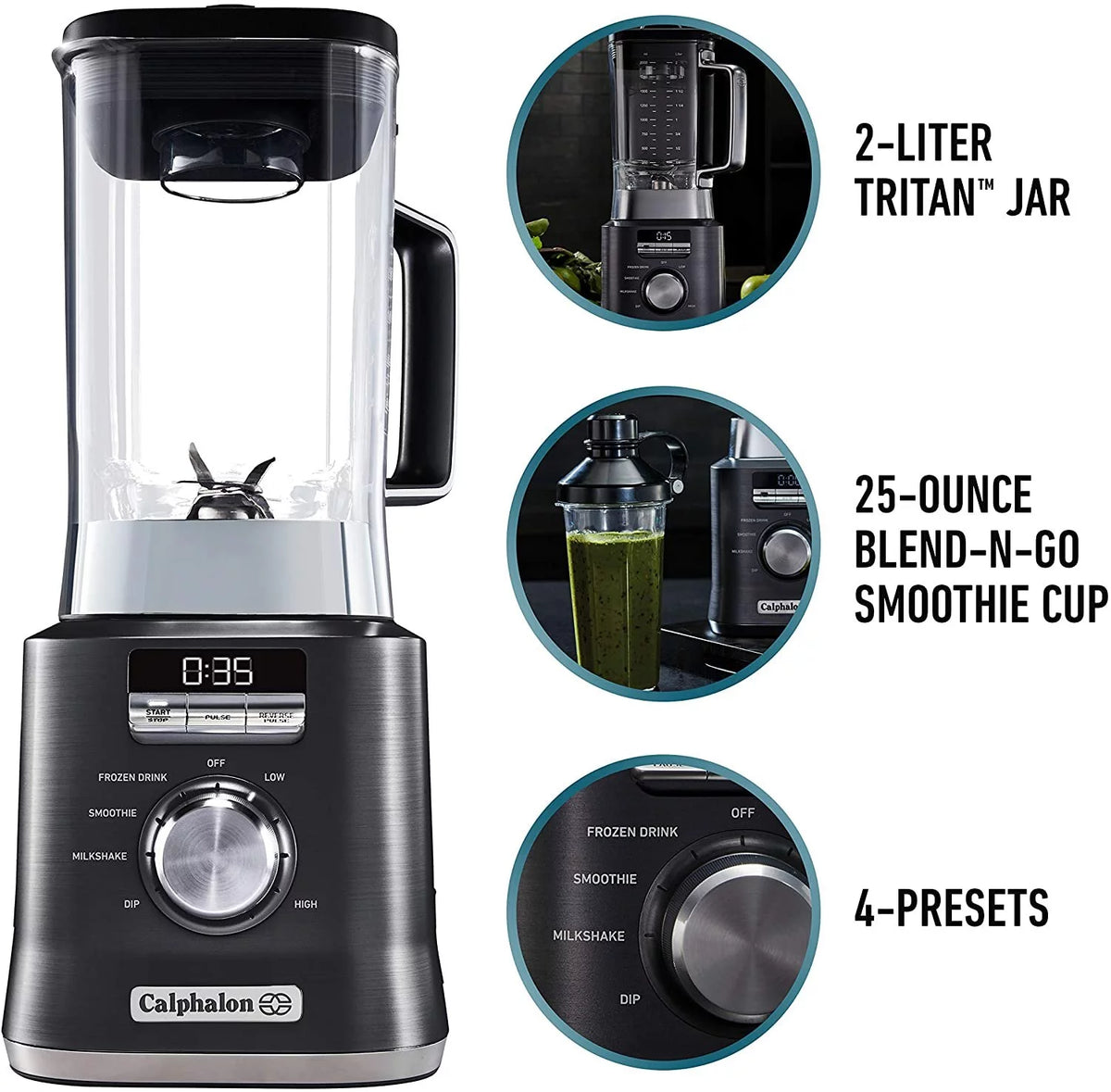 2-Liter Blender with Smoothie Cup G580236