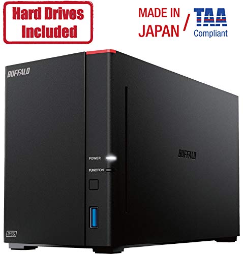 2-Bay NAS 4TB with Hard Drives Included J91068