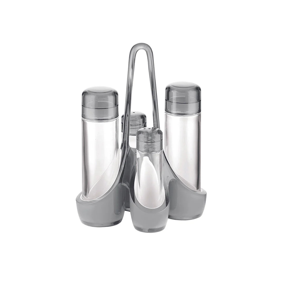 Oil Vinegar Salt Pepper Cruet Set B379971
