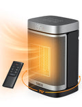 1500W PTC Electric Space Heater with Remote Z223