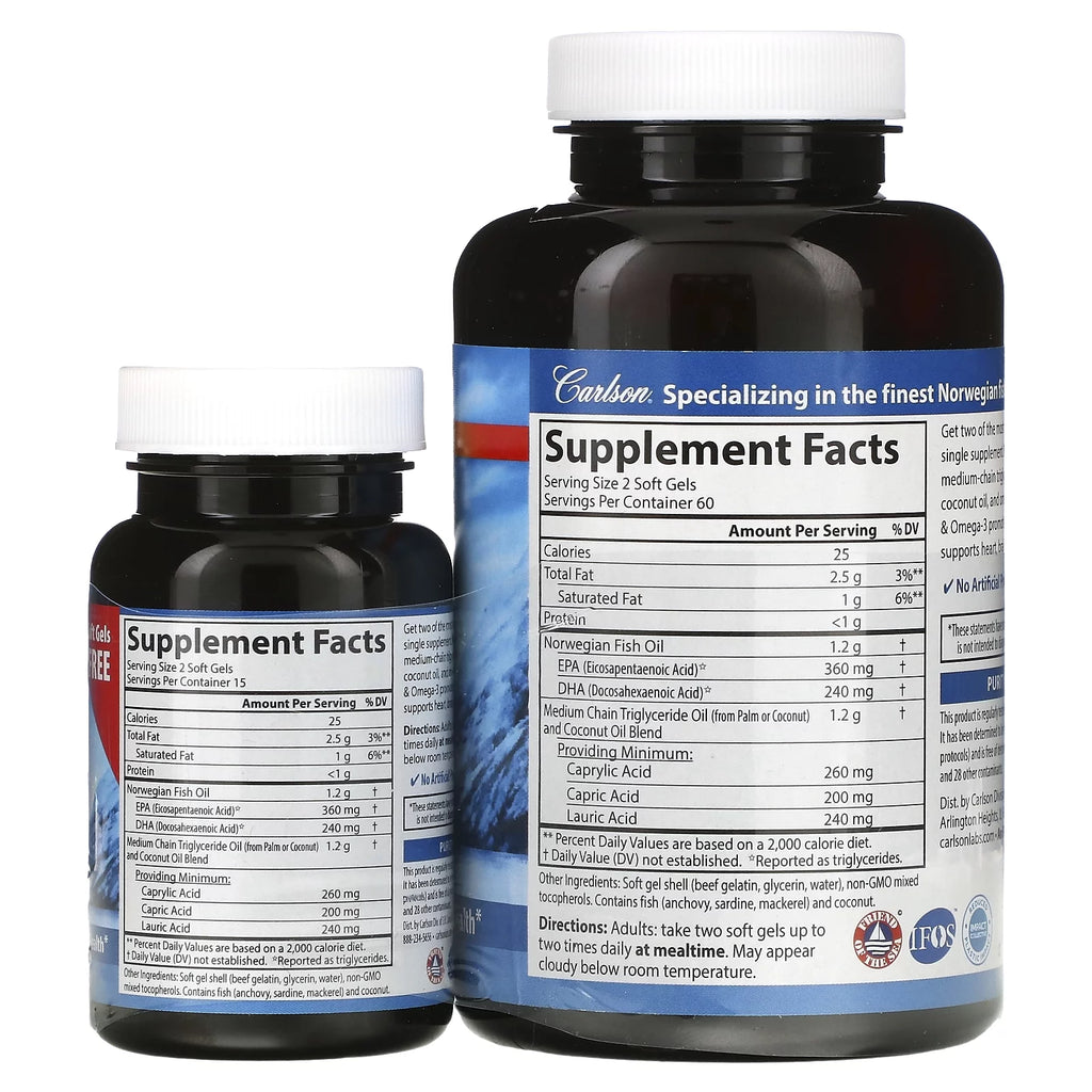 MCT & Omega-3 Soft Gels Z3447
