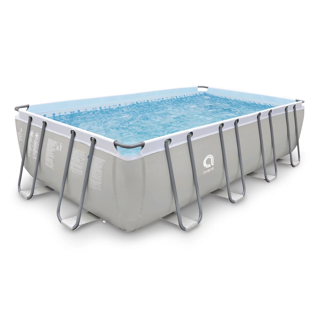 18 x 10 Foot Steel Frame Swimming Pool Y830