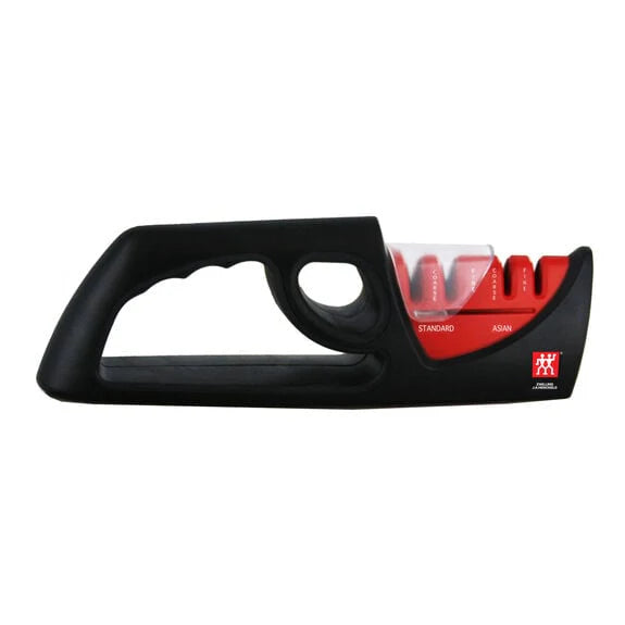 Red 4-Stage Pull-Through Sharpener O99342