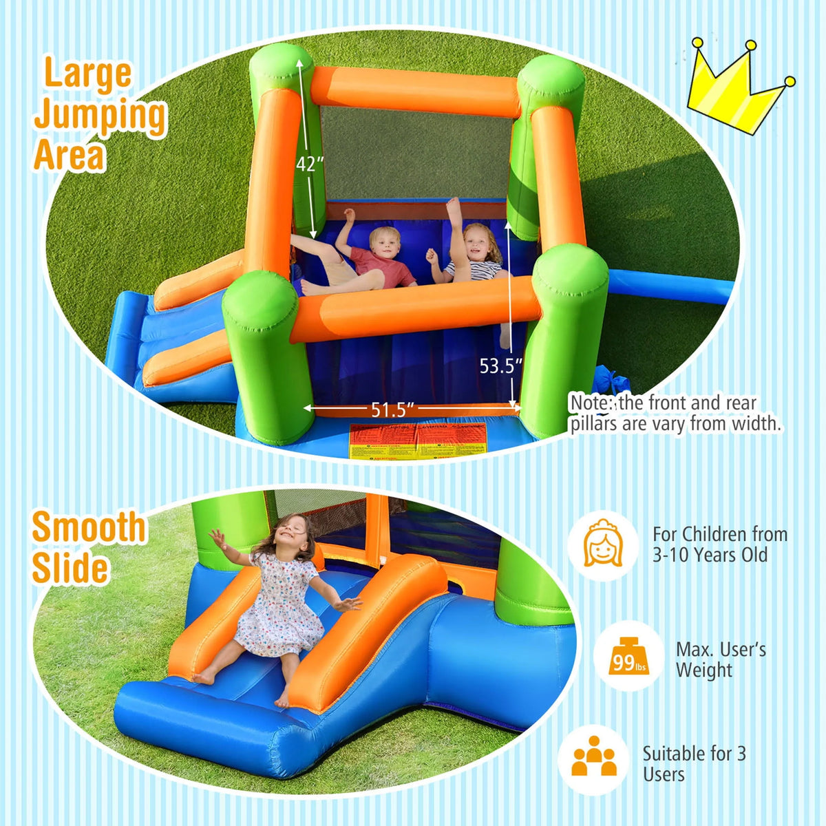 Inflatable Bounce House I8254