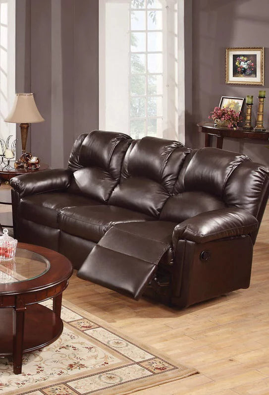 Brown Bonded Leather Recliner Chair R988539