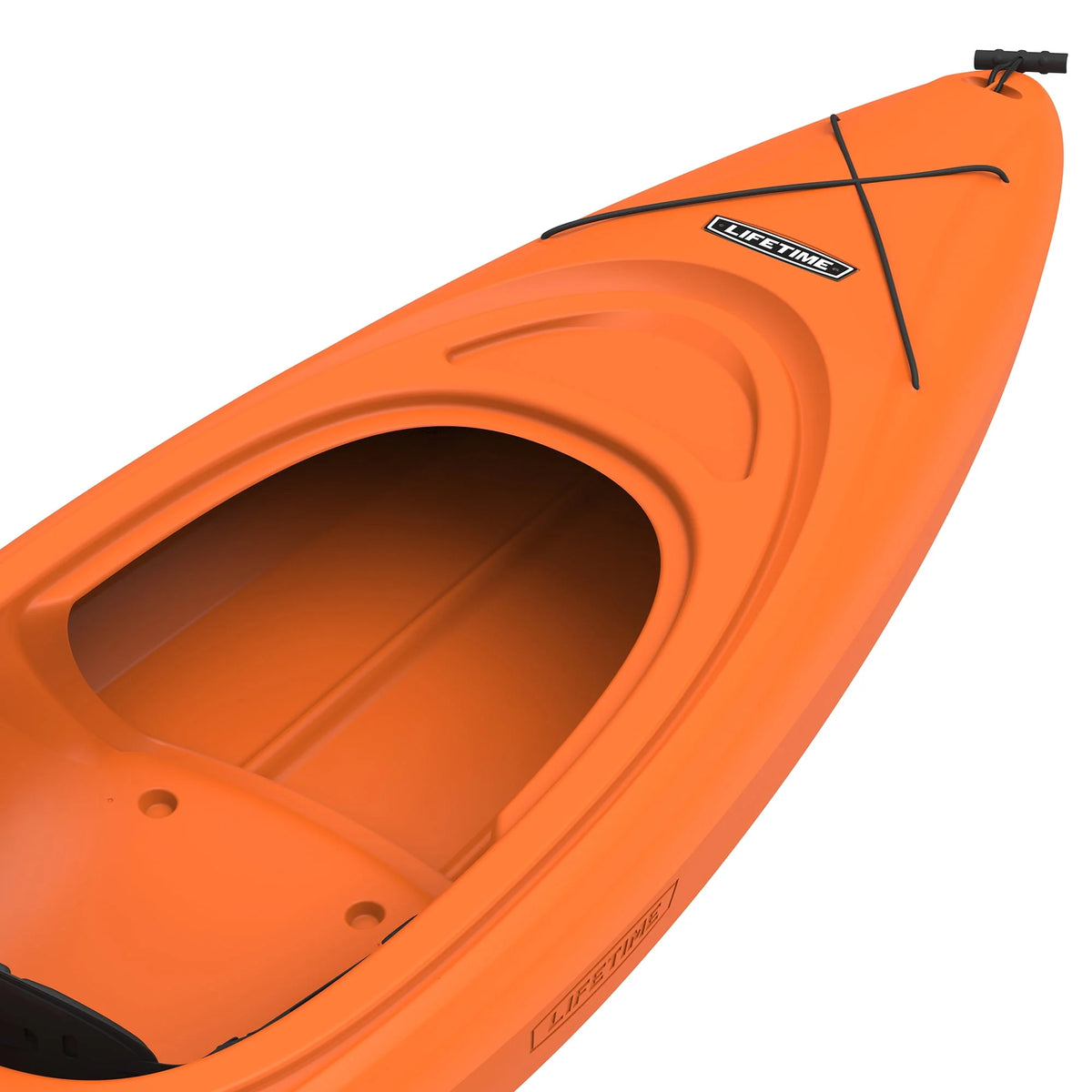 Orange 8 ft Sit-In Kayak with Paddle I94836