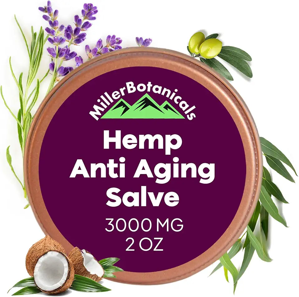Hemp Salve Skin Moisturizer Balm 1.7oz J8425