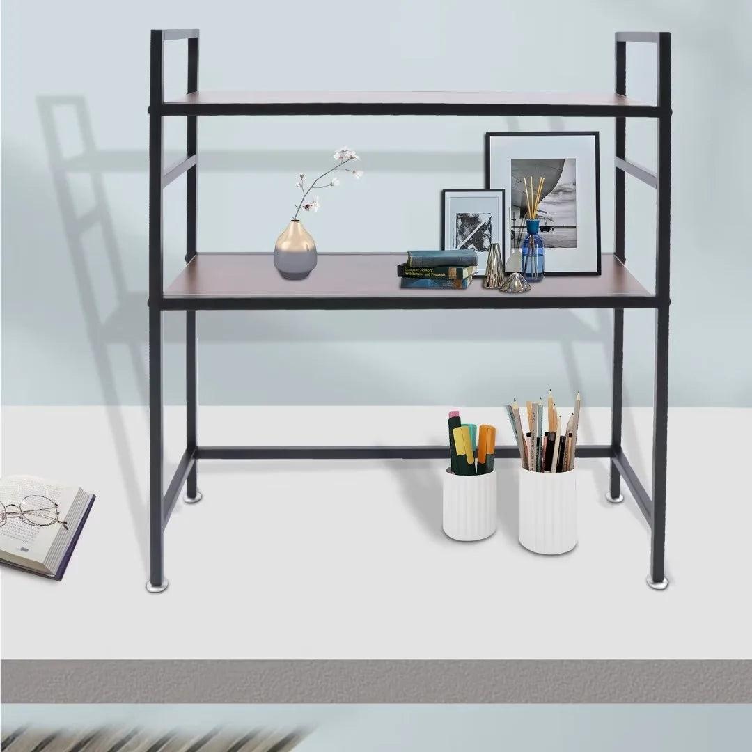 2-Tier Wooden Desktop Bookshelf V979
