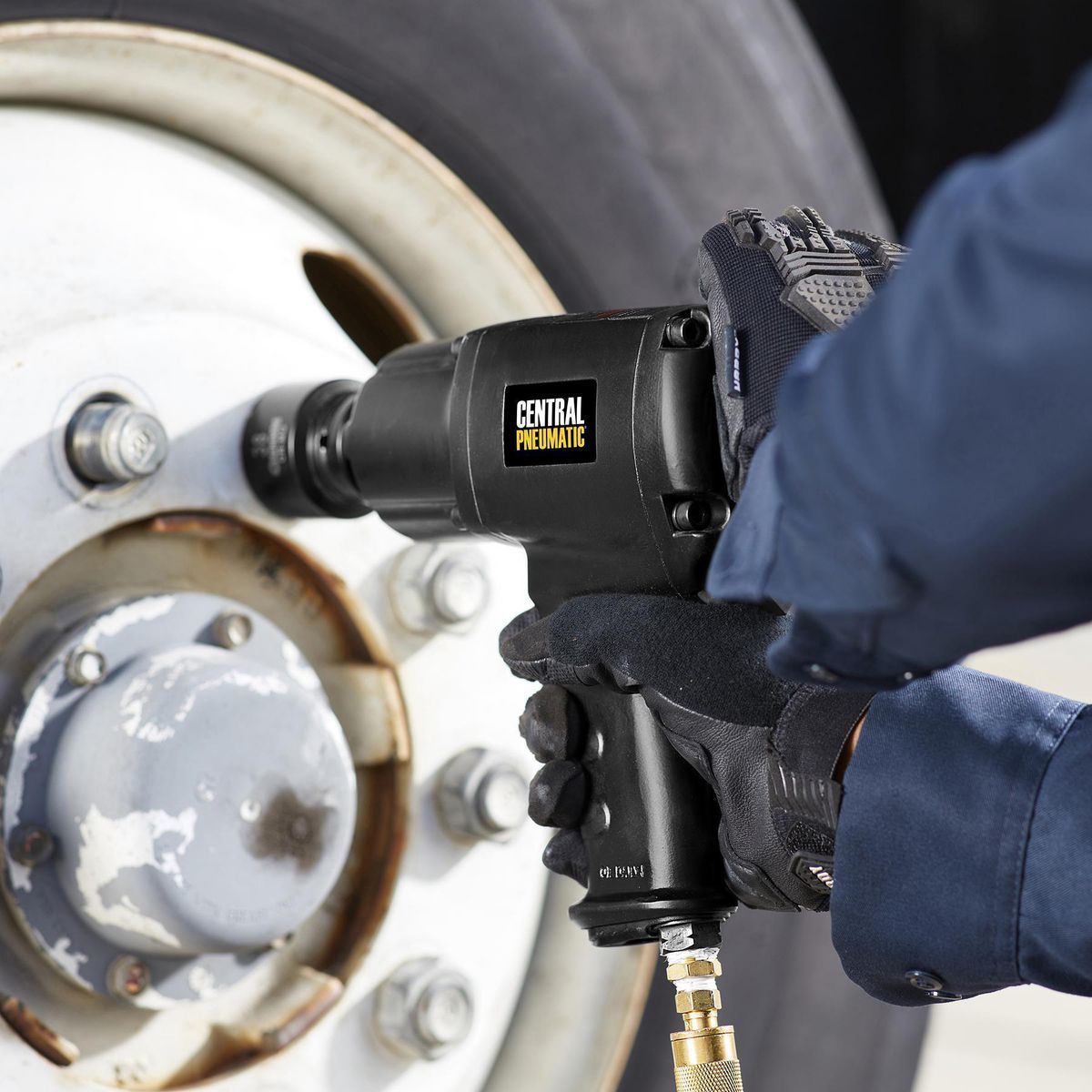 3/4 in. Cast Aluminum Air Impact Wrench T129