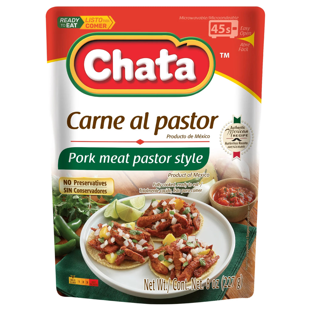 Pork Meat Pastor Style Pouch, 8 oz, Pack of 6 O41527