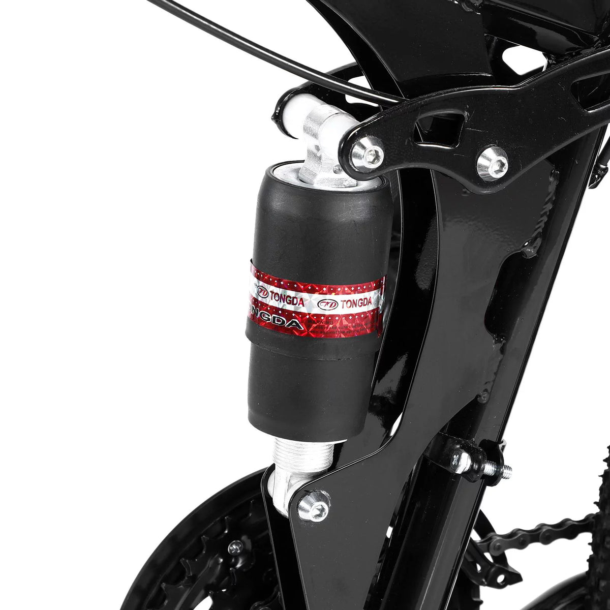 21-Speed Steel Mountain Bike, 26 Foldable Black H923