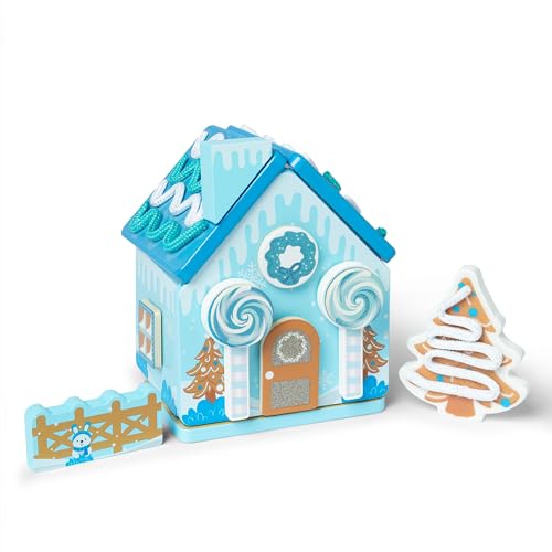 Wooden Gingerbread House Play Set C1158