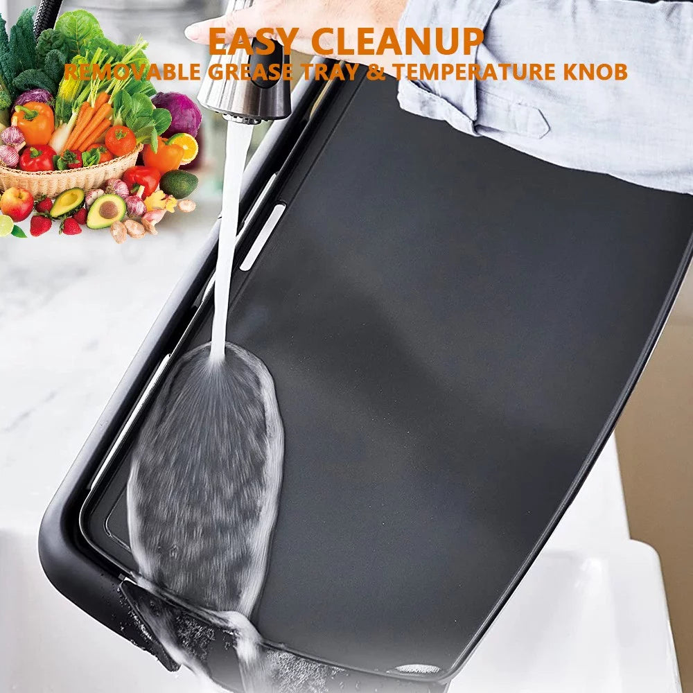 20-Inch Nonstick Ceramic Electric Griddle S469
