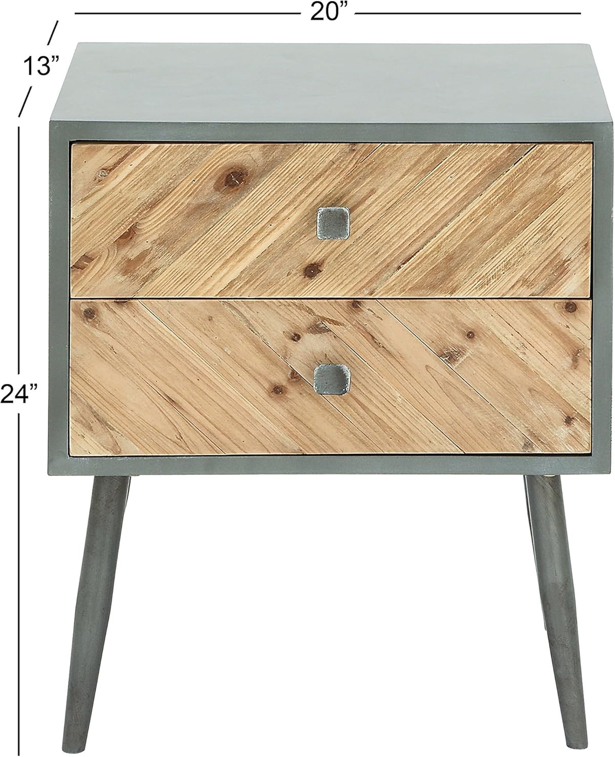 Antique Colonial Wood Small Cabinet P640997