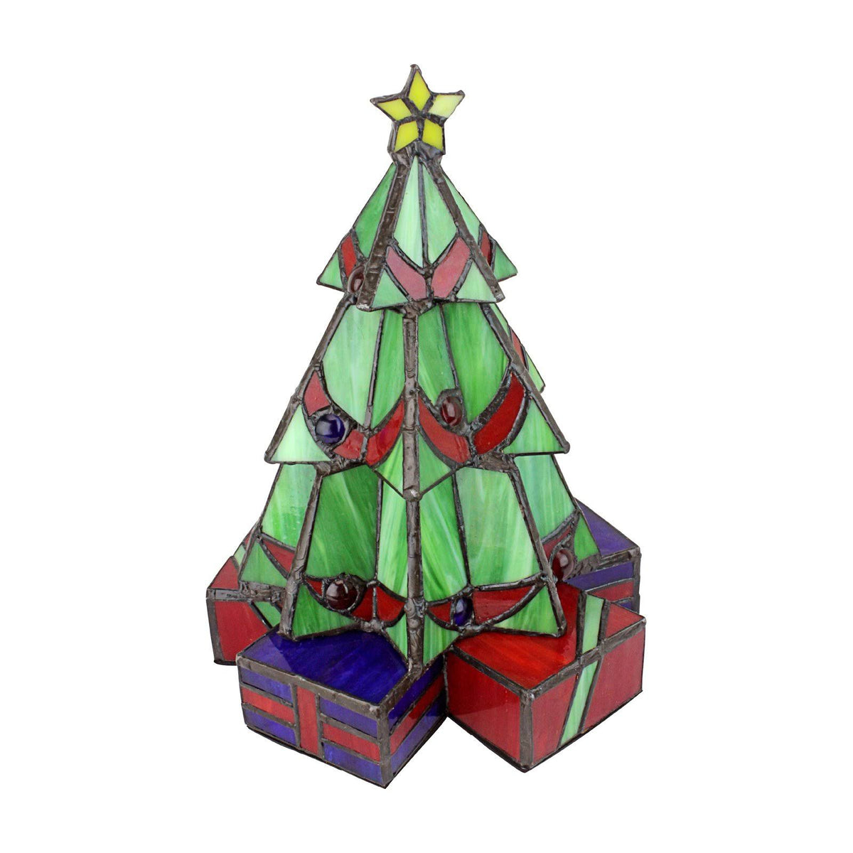 Stained Glass Christmas Tree Lamp C503503
