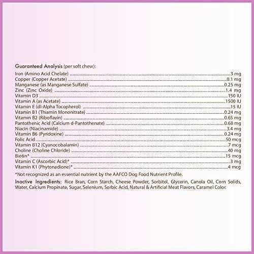 German Shepherd Multi-Vitamin Soft Chews 60 Count Z479204