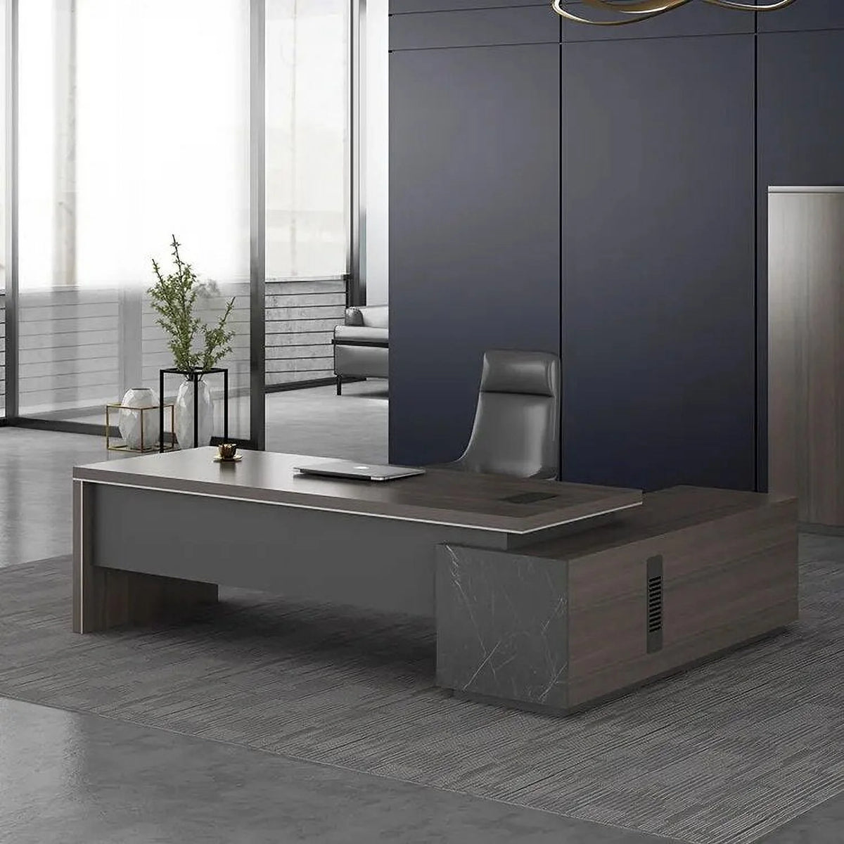 Modern Wooden Executive Office Desk P224