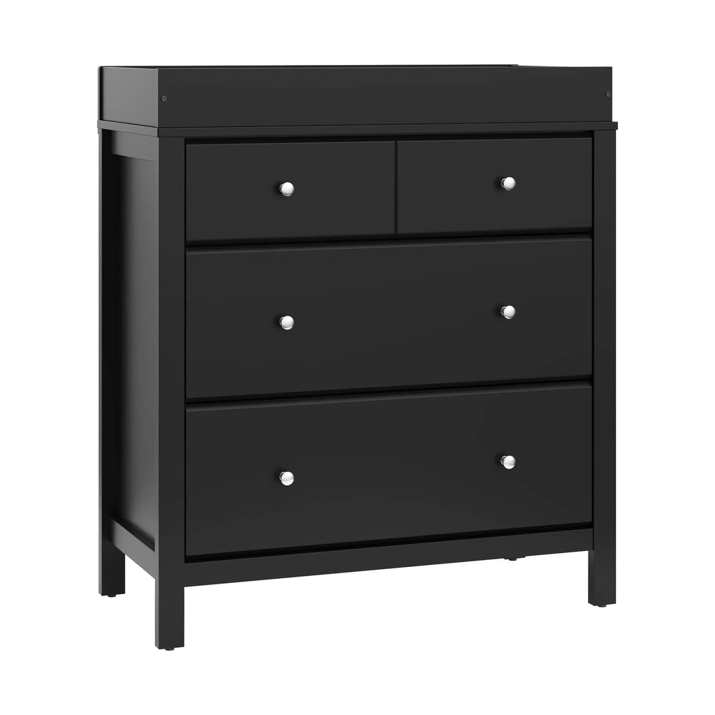 White 3 Drawer Changing Dresser G425