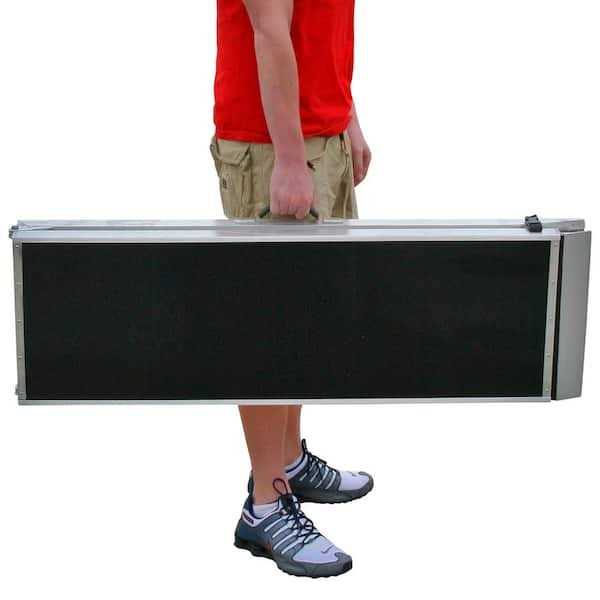 8 ft Lightweight Portable Folding Aluminum Pet Ramp J9633