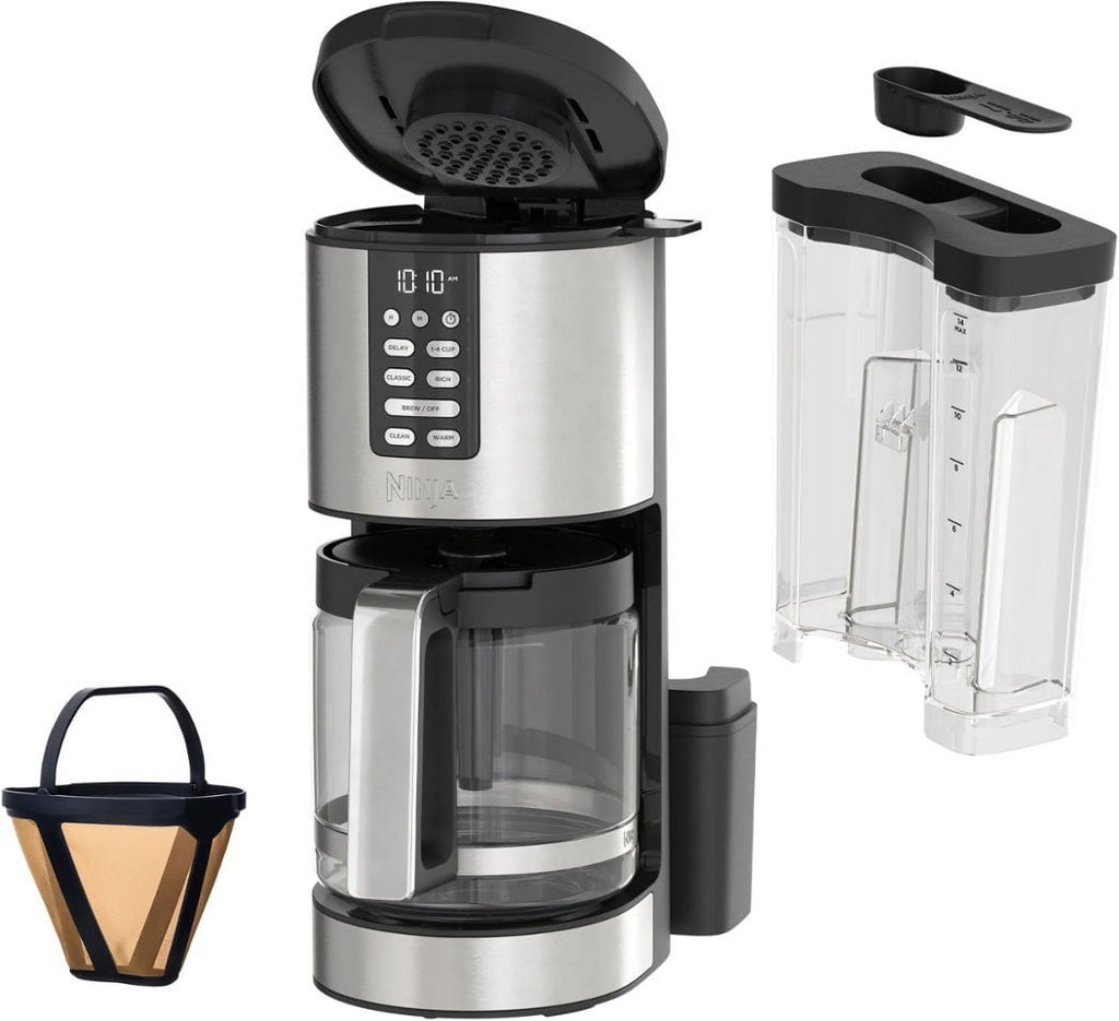 14-Cup Programmable Coffee Maker with Glass Carafe and Permanent Filter S92116