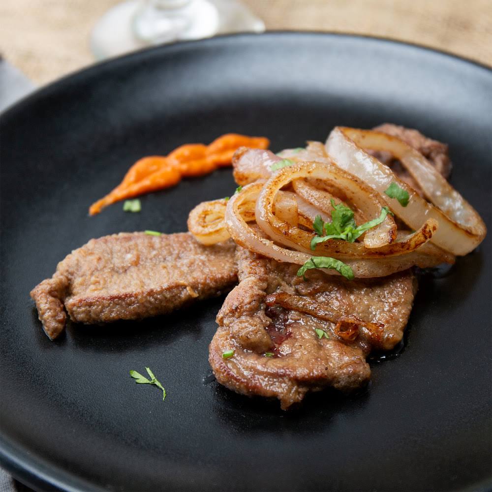 4 oz. Sliced Beef Liver 10 lb. Case D1455
