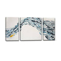 Framed Print on Canvas Set of 3 P757