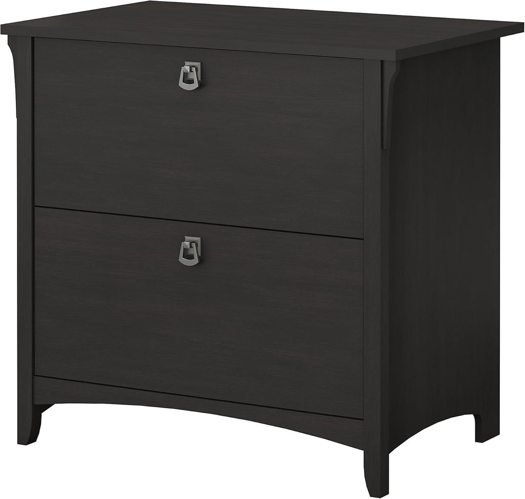 Vintage Black Lateral File Cabinet O30313