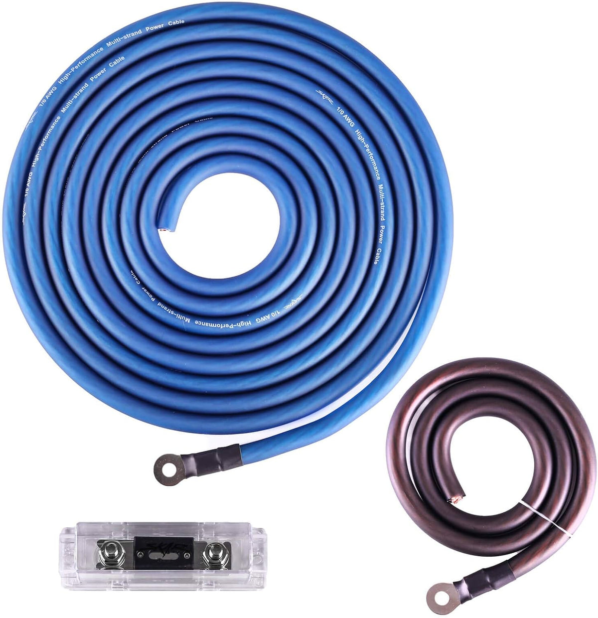 1/0 Gauge CCA Amplifier Installation Wiring Kit E9975