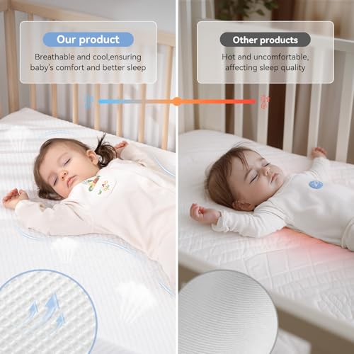 5” Dual-Sided Gel Memory Foam Crib Mattress E273919