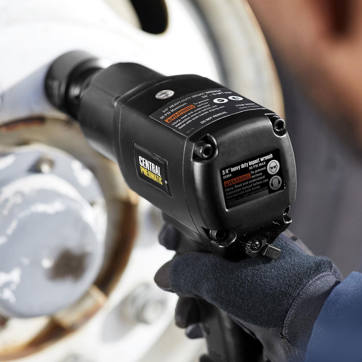3/4 in. Cast Aluminum Air Impact Wrench T129