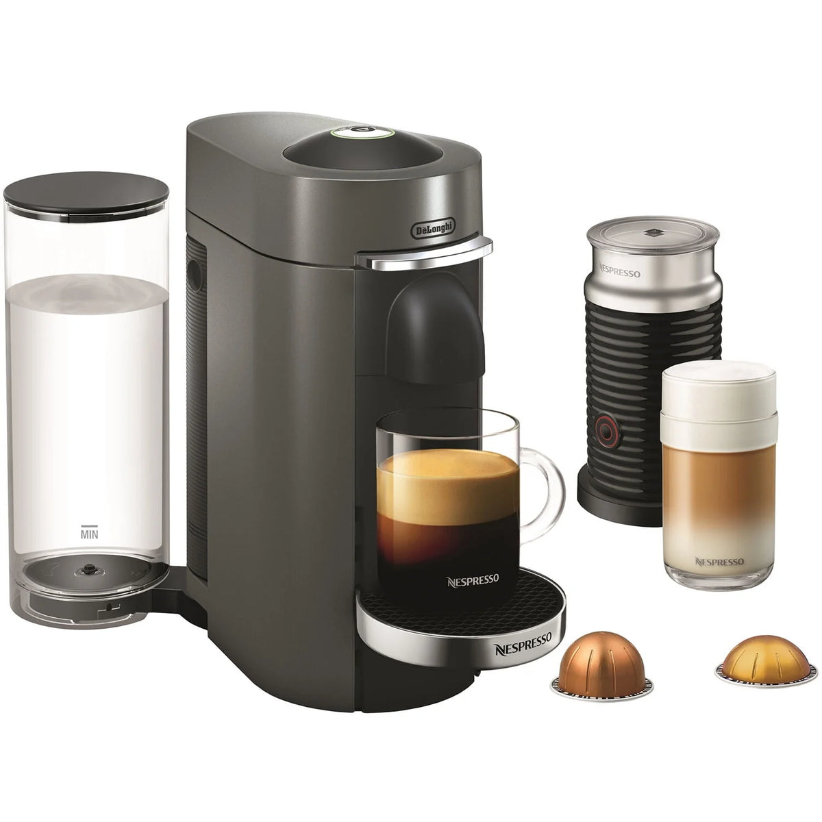 Coffee & Espresso Machine with Aerocinno D5849
