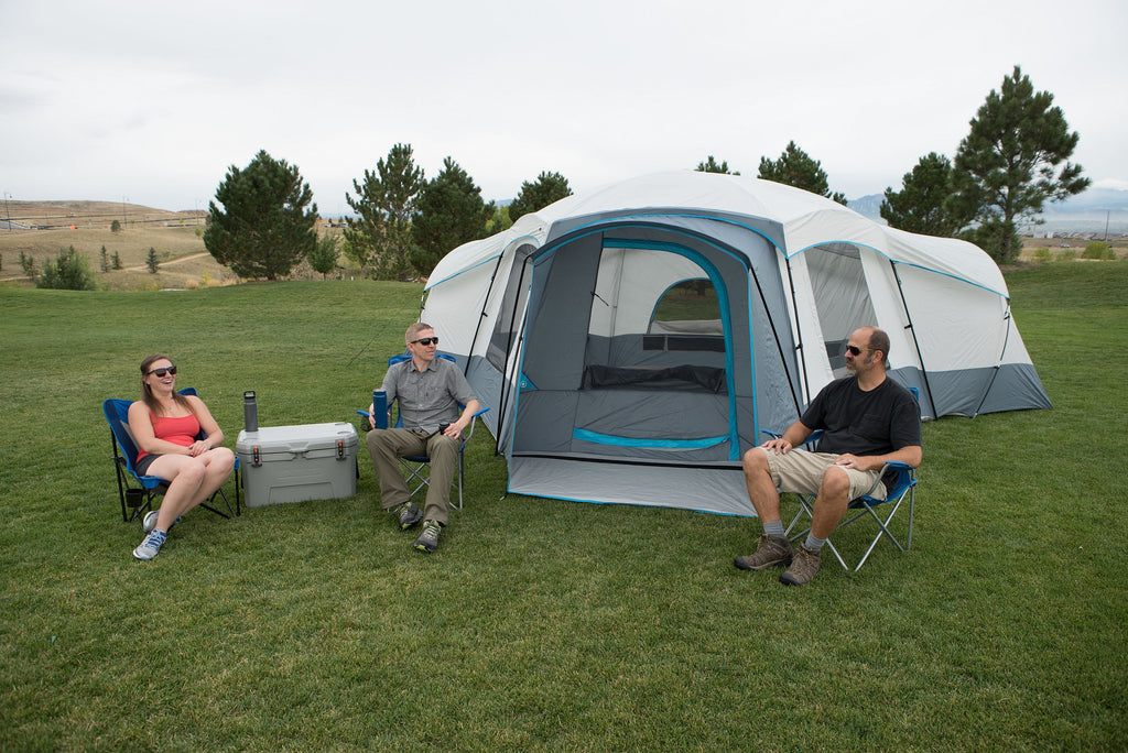16-Person Cabin Tent with 2 Removable Room Dividers A888