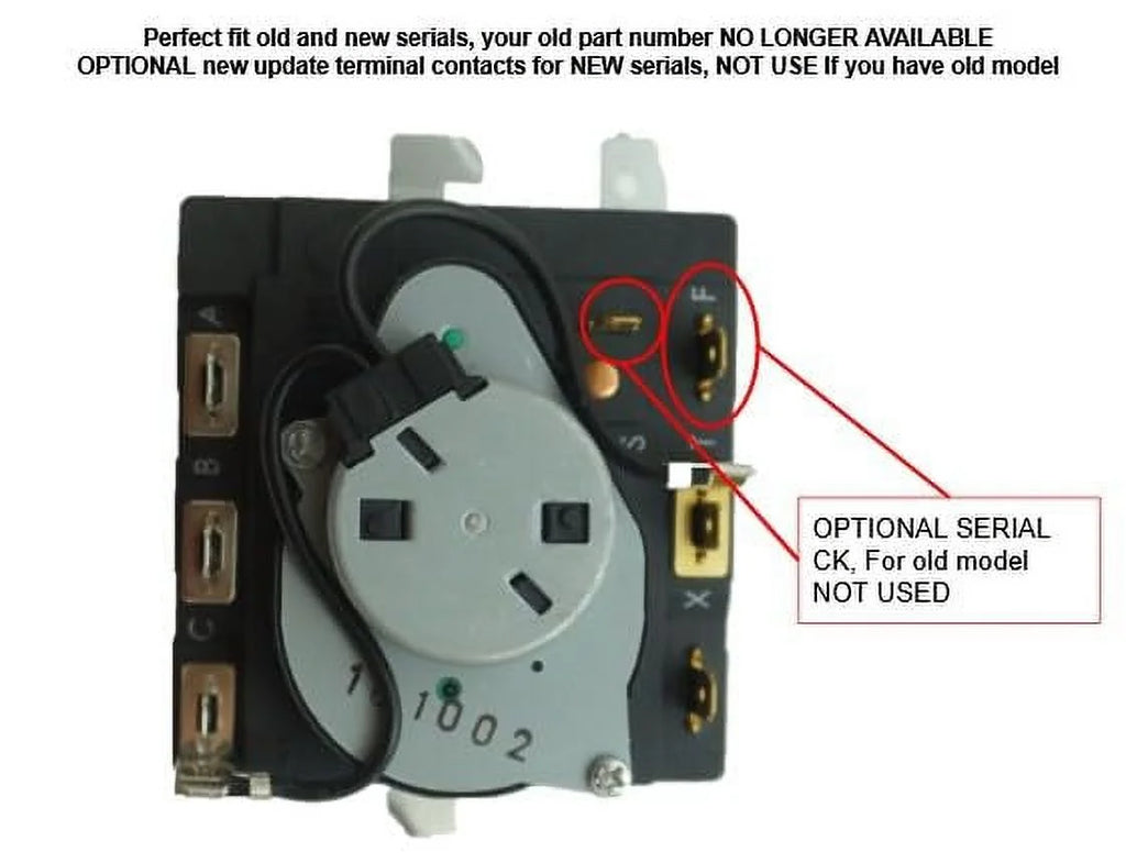 Compatible with GE Dryer Timer V5570