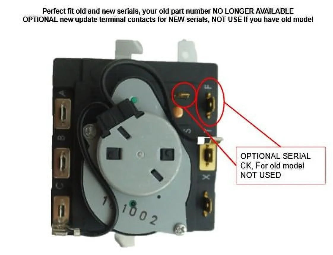 Compatible with GE Dryer Timer V5570